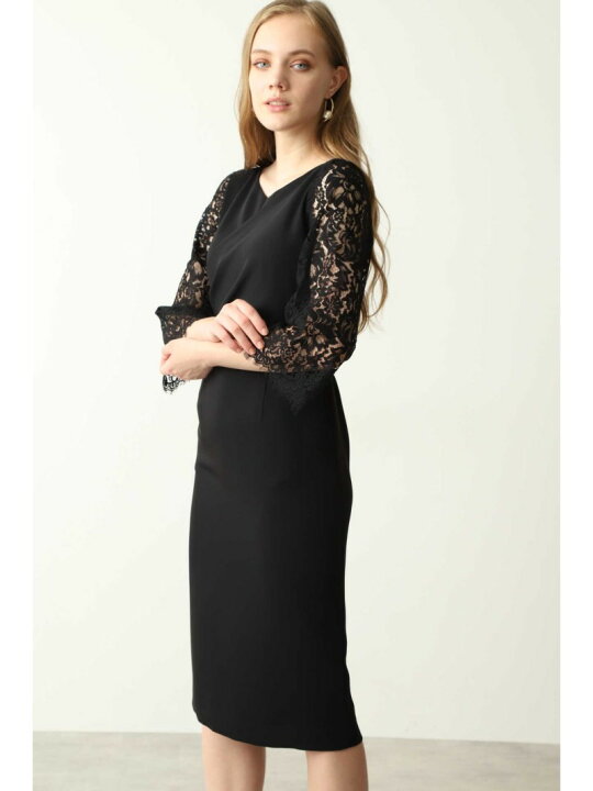 楽天市場】【SALE／40%OFF】袖レースカシュワンピース PINKY&DIANNE 