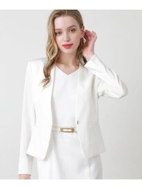 [WEB/店舗限定カラー]ハイツイストジャケット PINKY&DIANNE ピンキー アンド ダイアン ジャケット・アウター テーラードジャケット・ブレザー ホワイト ネイビー ブラック【送料無料】[Rakuten Fashion]