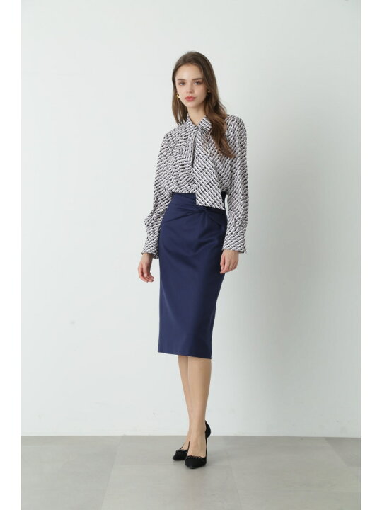 楽天市場】【SALE／50%OFF】◇スクエアドットバイアスプリントブラウス 