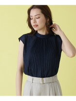 美品 ピンキーアンドダイアン 総レース ブラウス ラベンダー 