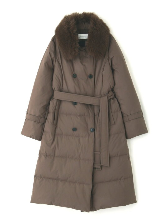 楽天市場】【SALE／50%OFF】◇フォーファー付きトレンチ風ダウンコート