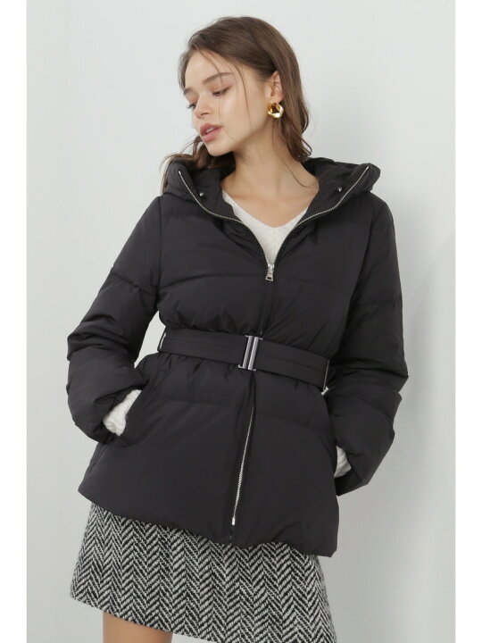 楽天市場】【SALE／50%OFF】◇ベルテッドダウンフードコート 
