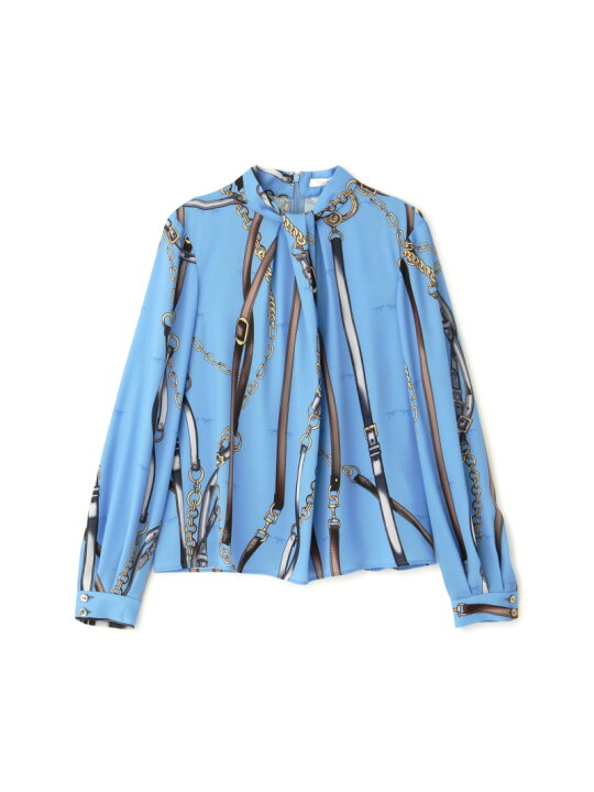 楽天市場】【SALE／50%OFF】[冨張愛コラボ] スカーフプリントブラウス 