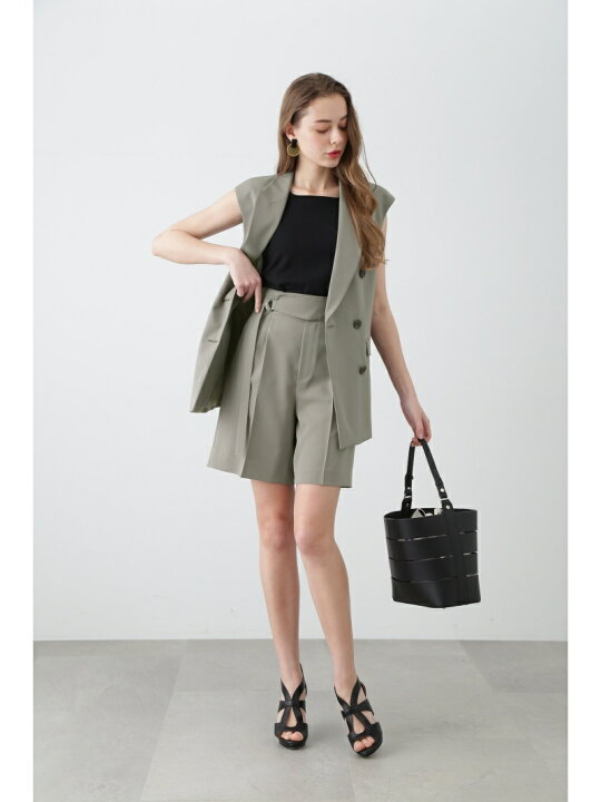 楽天市場】【SALE／40%OFF】サイドベルトショートパンツ PINKY&DIANNE 