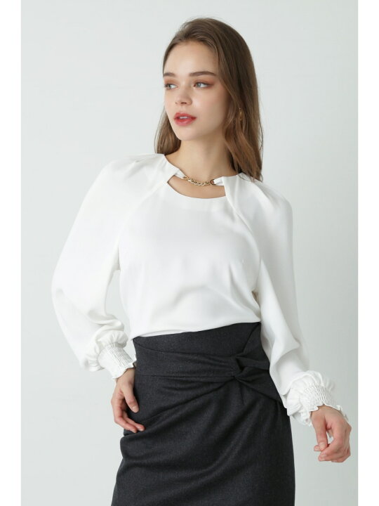 楽天市場】【SALE／20%OFF】◇ネックチェーンブラウス PINKY&DIANNE 