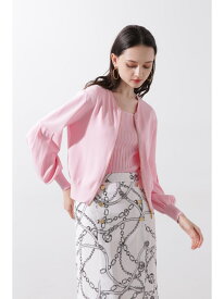 【SALE／50%OFF】ジップアップニットブルゾン PINKY&DIANNE ピンキー アンド ダイアン トップス カーディガン ピンク ブルー ベージュ ホワイト【RBA_E】【送料無料】[Rakuten Fashion]