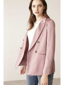 楽天市場 テーラードジャケット ピンク コート ジャケット レディースファッション の通販
