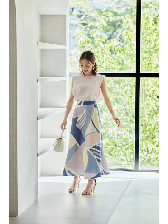 楽天市場】【SALE／60%OFF】[冨張愛コラボ]マルチカラープリント  
