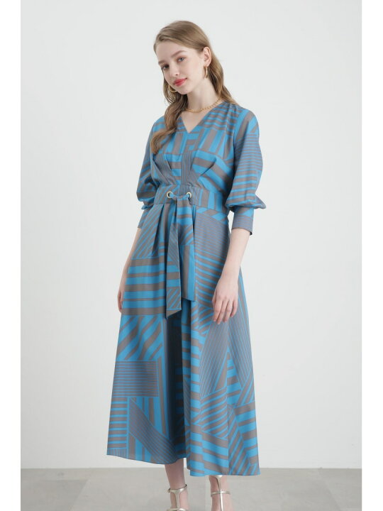 楽天市場】【SALE／40%OFF】◇ジオメトリックボーダープリント 