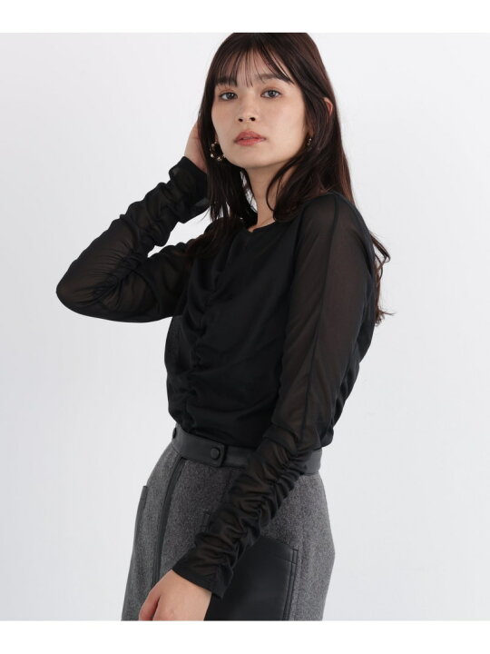 楽天市場】【SALE／57%OFF】◇シアーギャザーカットソー PINKY&DIANNE