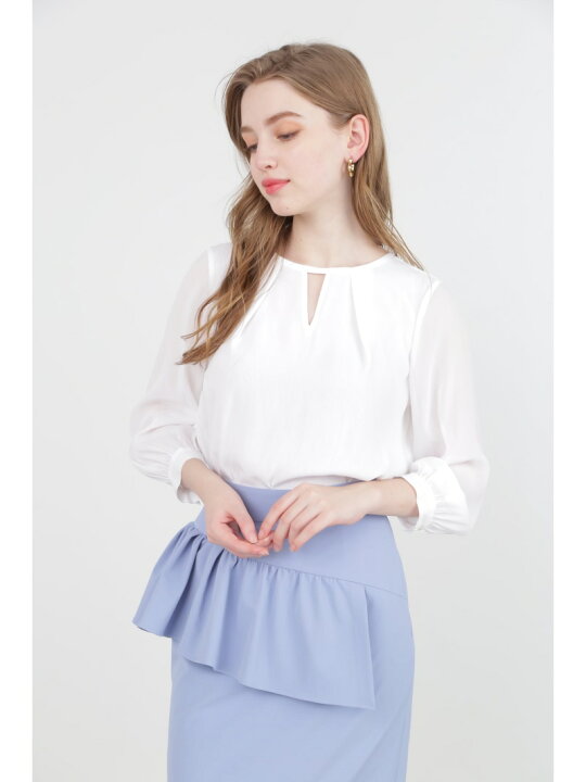 楽天市場】【SALE／30%OFF】◇タックスリットブラウス PINKY&DIANNE 