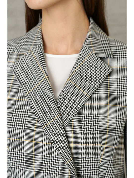 楽天市場】【SALE／70%OFF】グレンチェックダブルブレストジャケット 