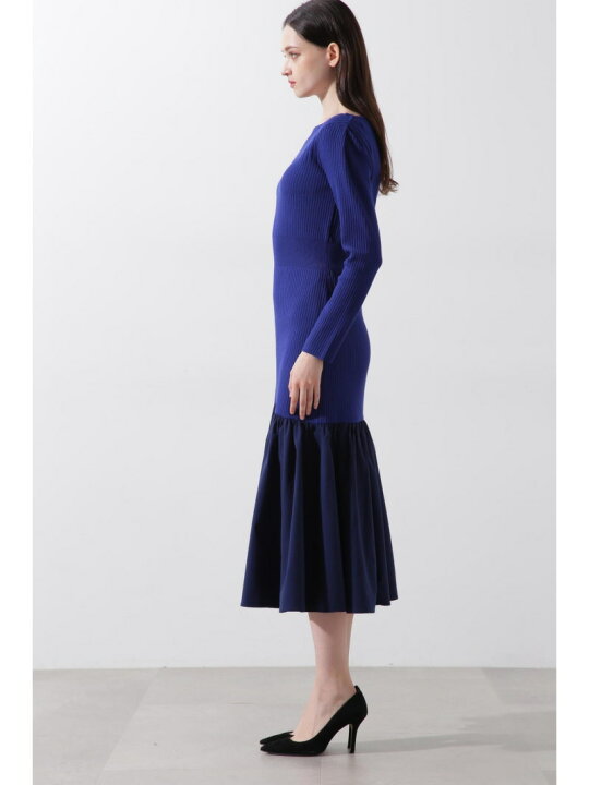 楽天市場】【SALE／40%OFF】タフタコンビニットワンピース 