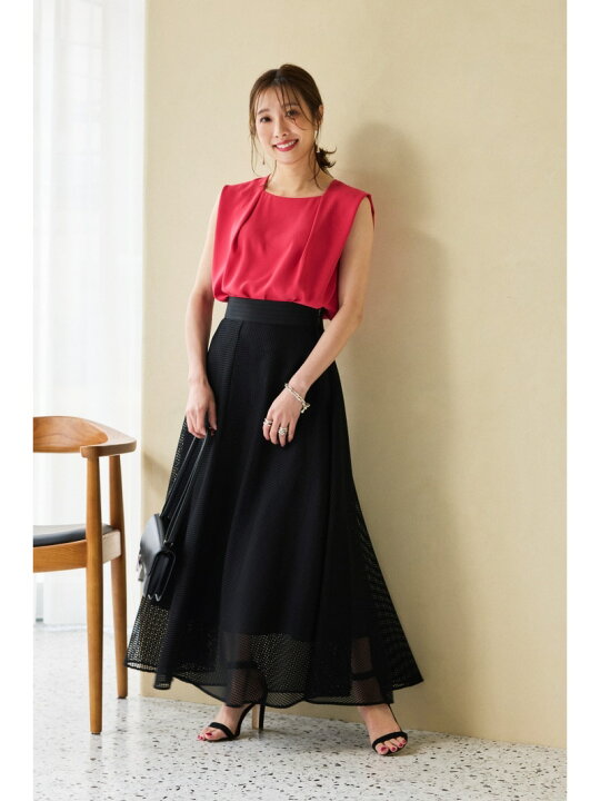 楽天市場】【SALE／28%OFF】◇ダルサテンタックブラウス PINKY&DIANNE 