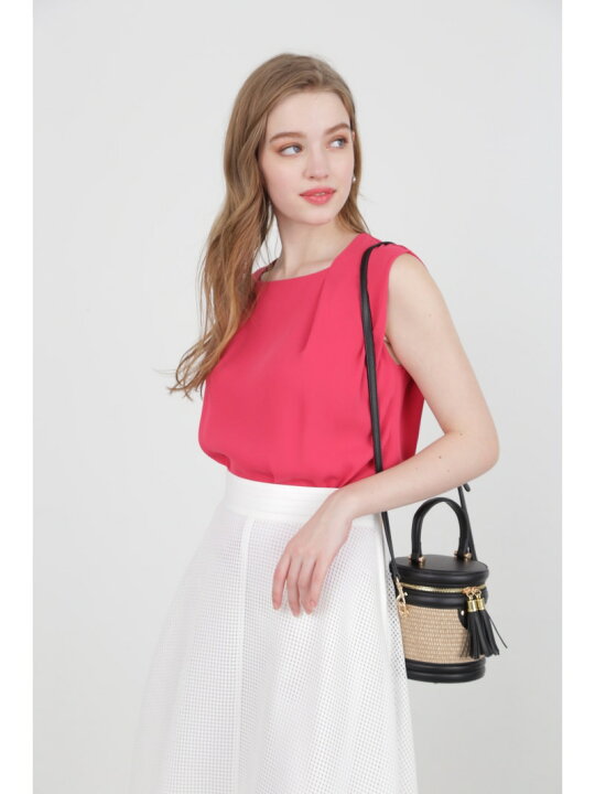 楽天市場】【SALE／28%OFF】◇ダルサテンタックブラウス PINKY&DIANNE 