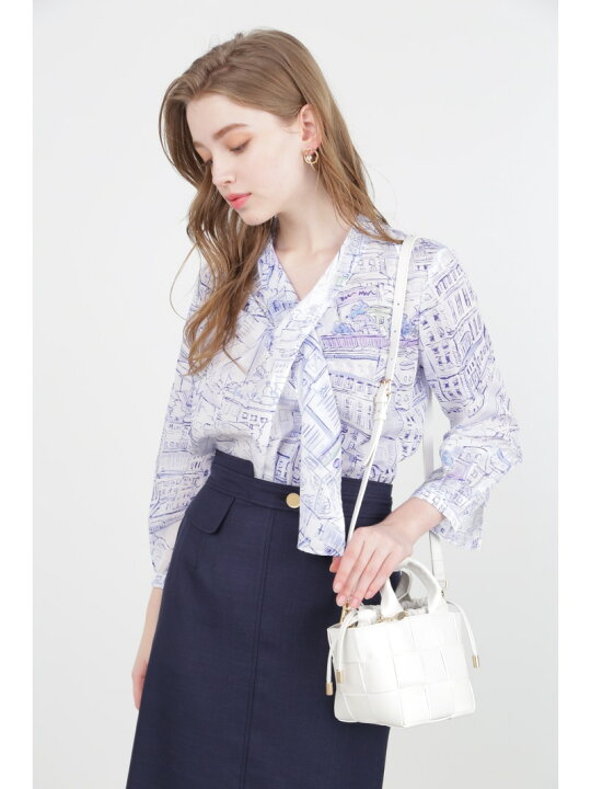 楽天市場】【SALE／50%OFF】◇ヨーロピアンシティスケーププリント 