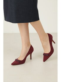 チェーンパンプス PINKY&DIANNE ピンキー アンド ダイアン シューズ・靴 その他のシューズ・靴 レッド ブラック【送料無料】[Rakuten Fashion]