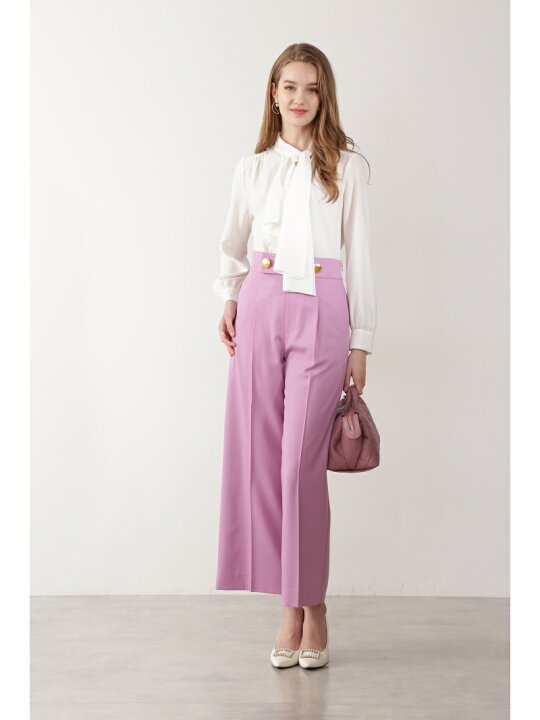 楽天市場】【SALE／40%OFF】◇ラッフルボウタイブラウス PINKY&DIANNE 