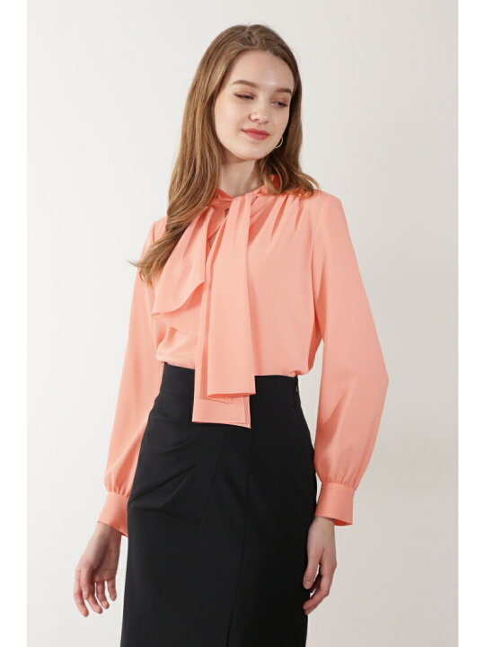 楽天市場】【SALE／40%OFF】◇ラッフルボウタイブラウス PINKY&DIANNE 