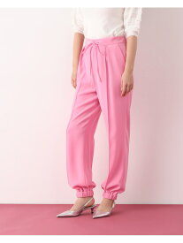 センターシームジョガーパンツ PINKY&DIANNE ピンキー アンド ダイアン パンツ その他のパンツ ブラック ピンク【送料無料】[Rakuten Fashion]