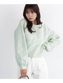 【SALE／49%OFF】ニットジャガードVネックプルオーバー PINKY&DIANNE ピンキー アンド ダイアン トップス ニット ホワイト【RBA_E】【送料無料】[Rakuten Fashion]