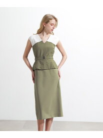 【SALE／40%OFF】◆ベアトップレイヤードワンピース PINKY&DIANNE ピンキー アンド ダイアン ワンピース・ドレス ワンピース ブラック ベージュ【RBA_E】【送料無料】[Rakuten Fashion]