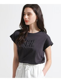 ◆"The Art of Nature" Tシャツ PINKY&DIANNE ピンキー アンド ダイアン トップス カットソー・Tシャツ ホワイト グレー【送料無料】[Rakuten Fashion]