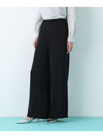 【SALE／50%OFF】サテンワイドパンツ PINKY&DIANNE ピンキー アンド ダイアン パンツ その他のパンツ ブラウン ブラック ベージュ【RBA_E】【送料無料】[Rakuten Fashion]