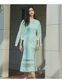 【SALE／40%OFF】◆シアーコンビマーメイドニットワンピース PINKY&DIANNE ピンキー アンド ダイアン ワンピース・ドレス ワンピース ブラック【RBA_E】【送料無料】[Rakuten Fashion]