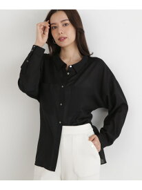 【SALE／49%OFF】◆バックレースアップシャツ PINKY&DIANNE ピンキー アンド ダイアン トップス シャツ・ブラウス ブラック グレー【RBA_E】【送料無料】[Rakuten Fashion]