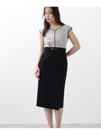 ◆バイカラーコンビワンピース PINKY&DIANNE ピンキー アンド ダイアン ワンピース・ドレス ワンピース ネイビー【送料無料】[Rakuten Fashion]