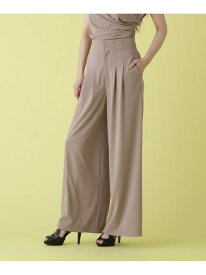 マットポンチフレアパンツ PINKY&DIANNE ピンキー アンド ダイアン パンツ その他のパンツ ブラック ブラウン【送料無料】[Rakuten Fashion]
