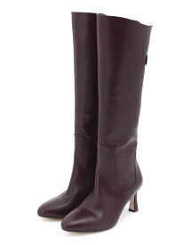 バックスリットロングブーツ PINKY&DIANNE ピンキー アンド ダイアン シューズ・靴 その他のシューズ・靴 レッド ブラック【送料無料】[Rakuten Fashion]