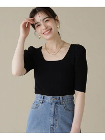 タックスリーブニットプルオーバー PINKY&DIANNE ピンキー アンド ダイアン トップス ニット ブルー ブラック グレー【送料無料】[Rakuten Fashion]