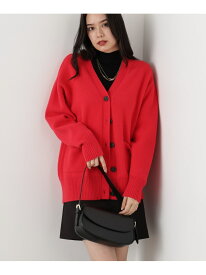 【SALE／40%OFF】◆[WEB限定色 ピンク]フェザーヤーンオーバーカーディガン PINKY&DIANNE ピンキー アンド ダイアン トップス カーディガン レッド グリーン ピンク【RBA_E】【送料無料】[Rakuten Fashion]
