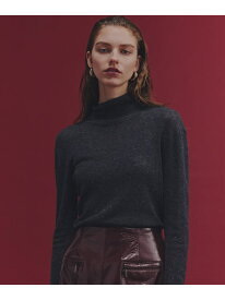 【SALE／40%OFF】◆スパンコールシアーモックネックプルオーバー PINKY&DIANNE ピンキー アンド ダイアン トップス ニット グレー ベージュ【RBA_E】【送料無料】[Rakuten Fashion]