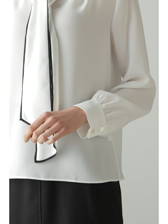 楽天市場】【SALE／40%OFF】◇チョーカー付きボウブラウス 