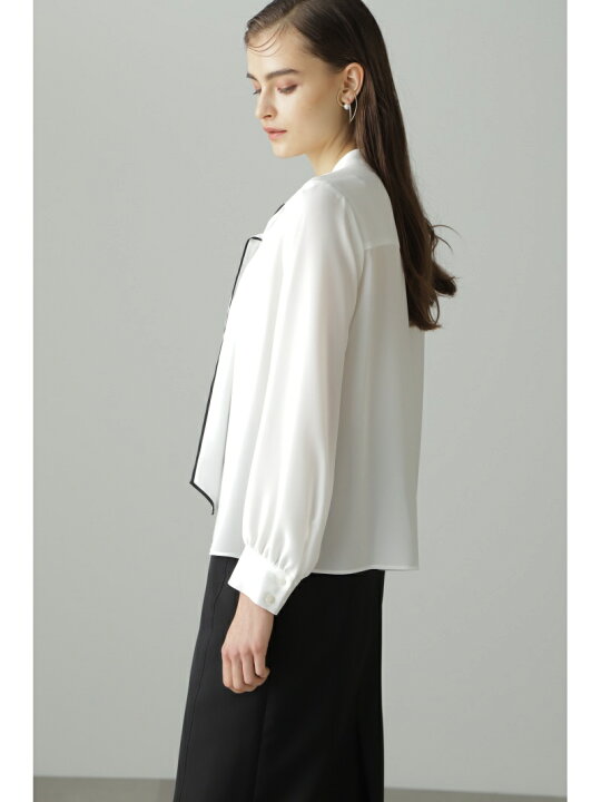 楽天市場】【SALE／40%OFF】◇チョーカー付きボウブラウス 