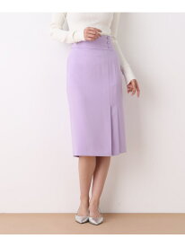 アシンメトリックボタンラップスカート PINKY&DIANNE ピンキー アンド ダイアン スカート その他のスカート グレー【送料無料】[Rakuten Fashion]