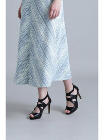 ◆スムースレザーカッティングサンダル PINKY&DIANNE ピンキー アンド ダイアン シューズ・靴 その他のシューズ・靴 ベージュ ブラック【送料無料】[Rakuten Fashion]