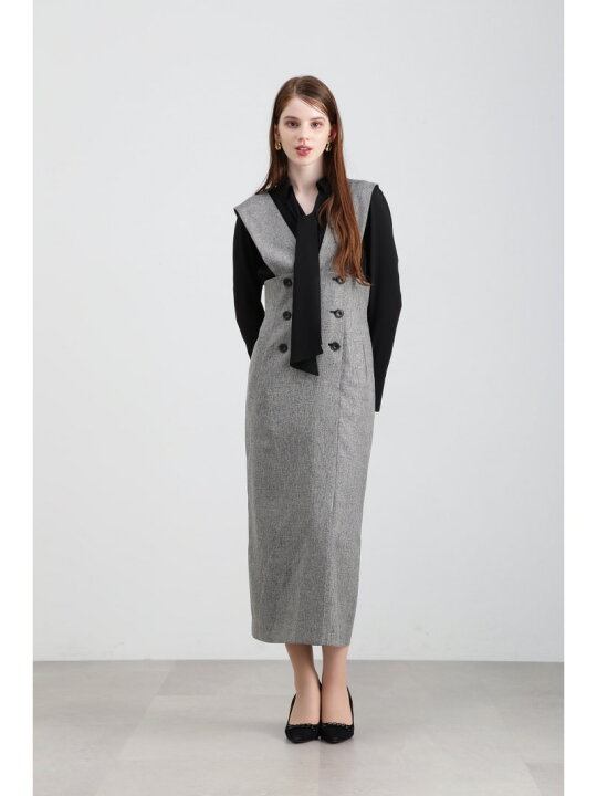 楽天市場】【SALE／37%OFF】◇デザインショルダージャンパースカート 