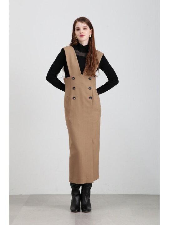 楽天市場】【SALE／37%OFF】◇デザインショルダージャンパースカート 