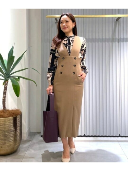 楽天市場】【SALE／37%OFF】◇デザインショルダージャンパースカート 