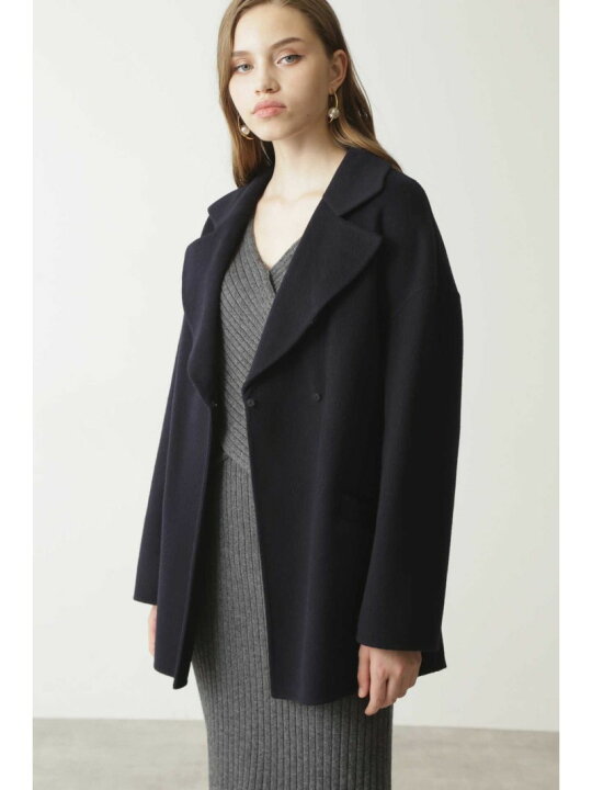 楽天市場】【SALE／50%OFF】ウールリバーショートコート PINKY&DIANNE 