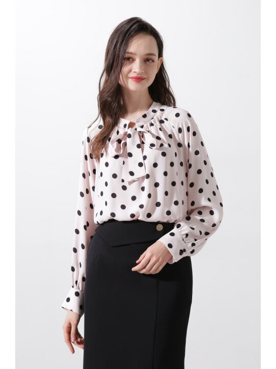 楽天市場】【SALE／30%OFF】[WEB限定商品] ドットプリントギャザー  