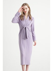【SALE／40%OFF】◆ウエストリボンジャージワンピース PINKY&DIANNE ピンキー アンド ダイアン ワンピース・ドレス ワンピース パープル ブルー【RBA_E】【送料無料】[Rakuten Fashion]
