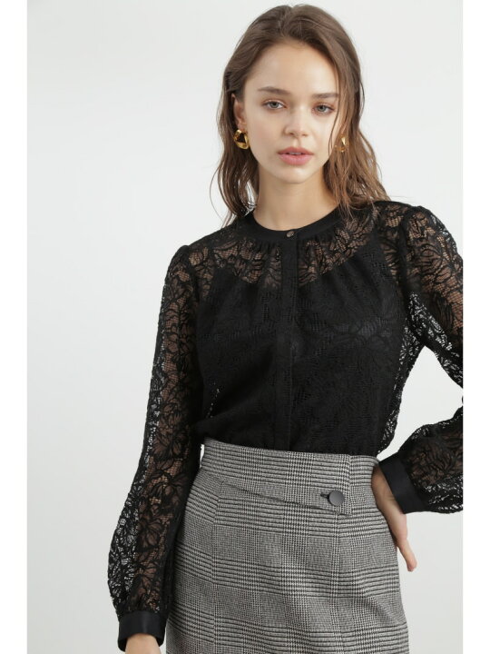 楽天市場】【SALE／50%OFF】◇ボタニカルレースブラウス PINKY&DIANNE 