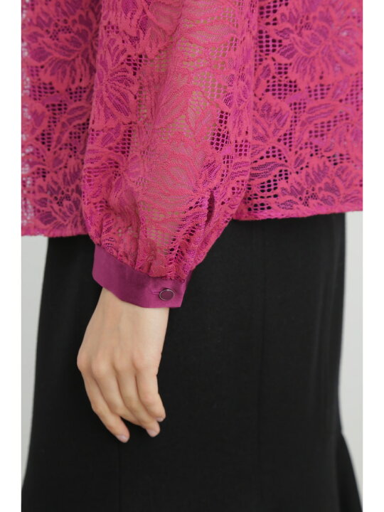 楽天市場】【SALE／50%OFF】◇ボタニカルレースブラウス PINKY&DIANNE 