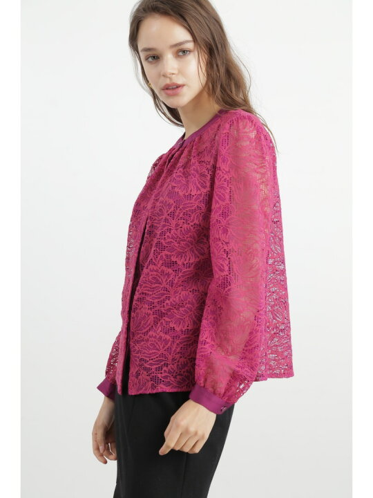 楽天市場】【SALE／50%OFF】◇ボタニカルレースブラウス PINKY&DIANNE