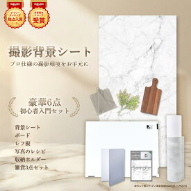 ピノスタジオ 撮影 背景 シート 初心者入門セット Pro版 シワ抑制素材 簡単セット 収納コンパクト リアルな柄 国内正規品 撮影用 背景布 写真撮影 商品撮影 インスタ 映え